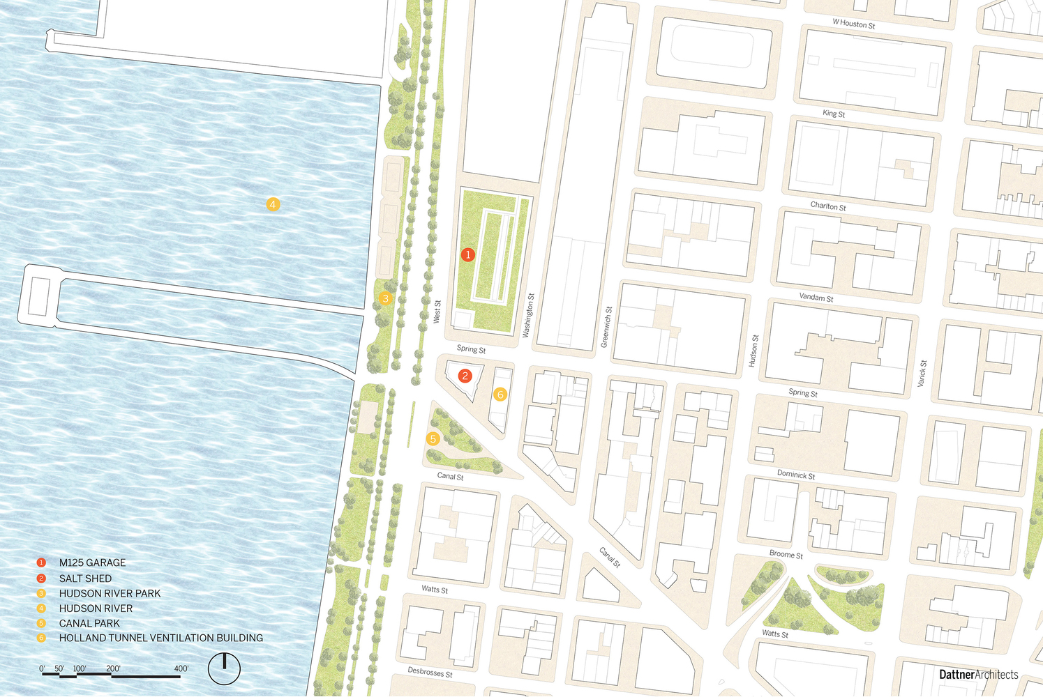 Manhattan Districts 125 Garage - spring street Salt Shed  Dattner Architects-41