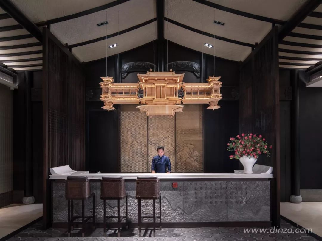 浙江诸暨祥生·云境别墅样板间——水墨意境的空间艺术-117