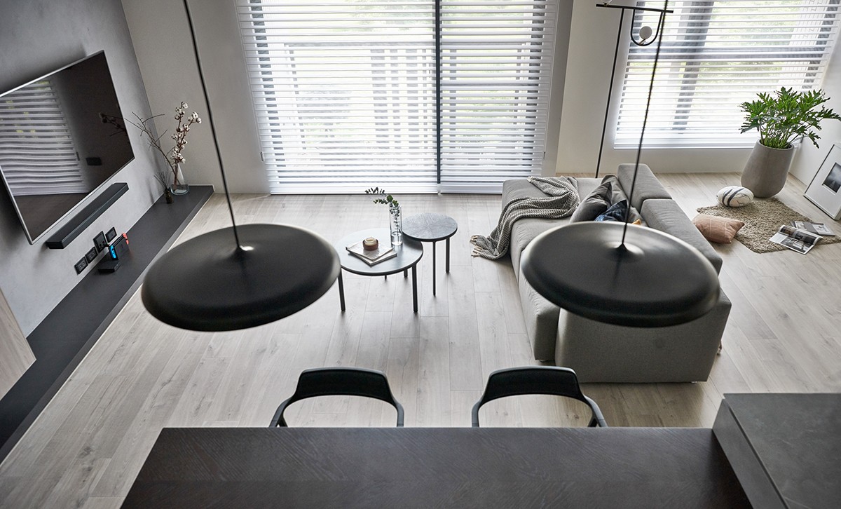 现代北欧风的居住空间-6