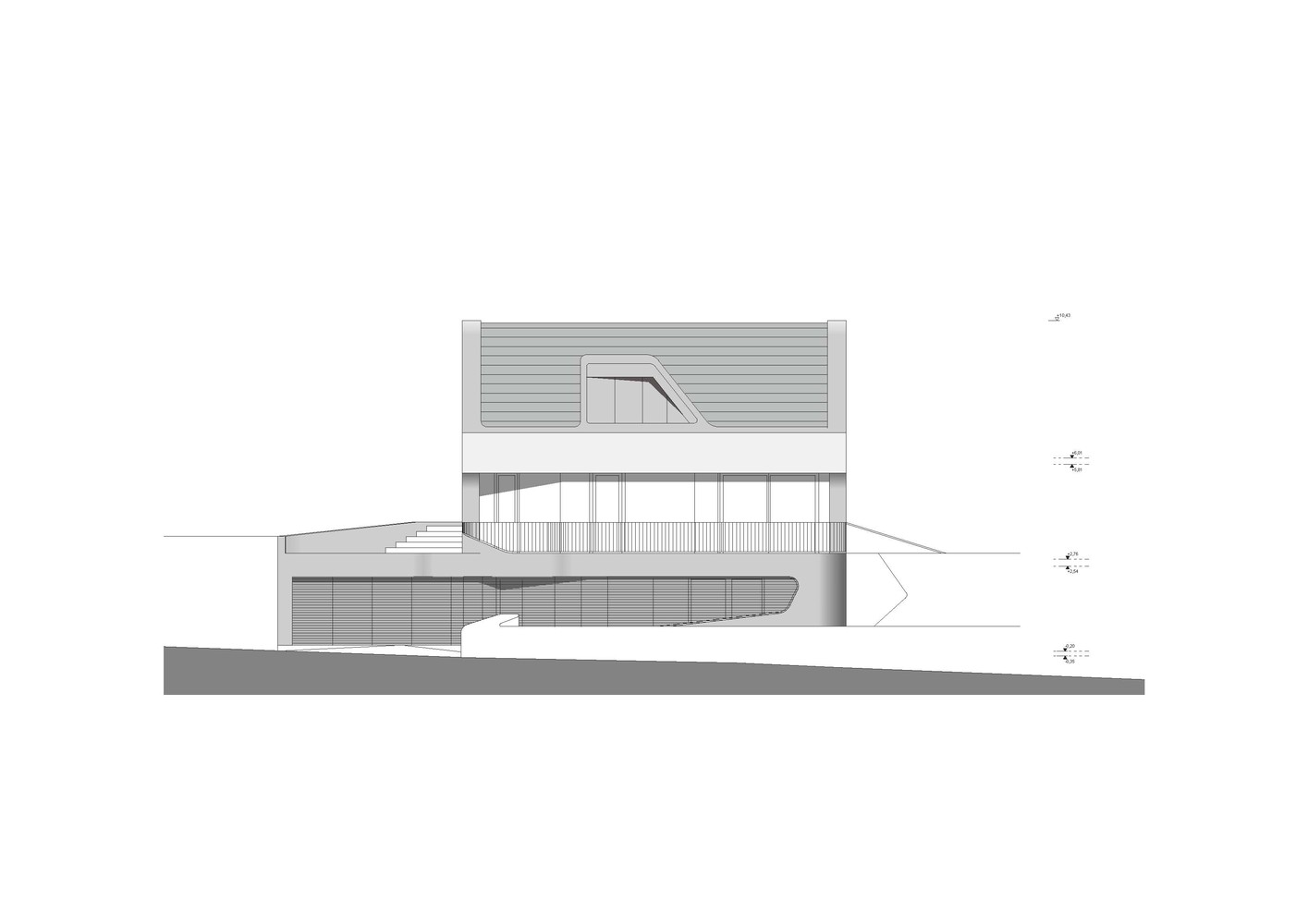 “巨头大鲨鱼”住宅 Ols House / J. Mayer H. Architects-28