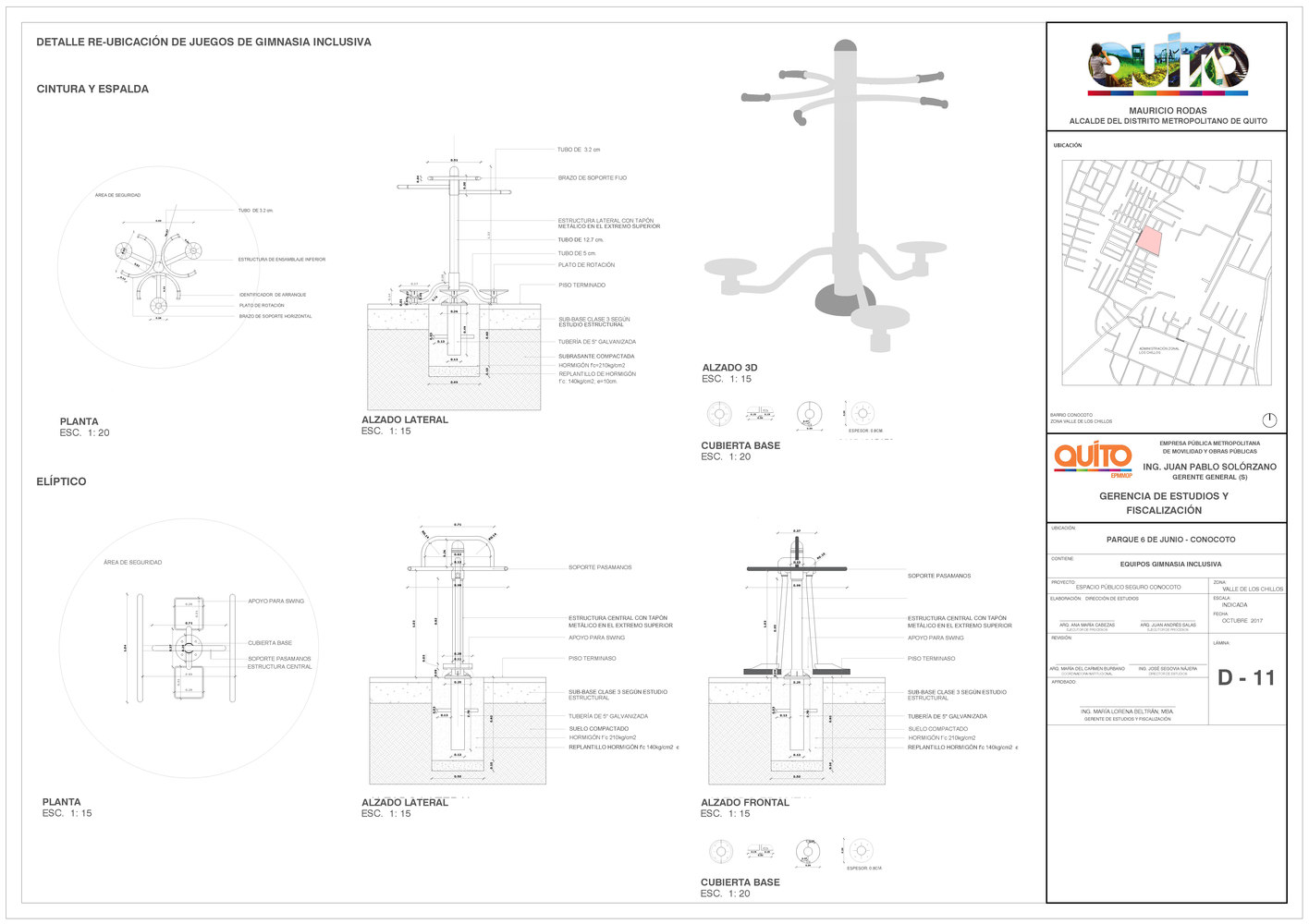 厄瓜多尔 6 月 6 日公园 | 社区参与的环境改造项目-103