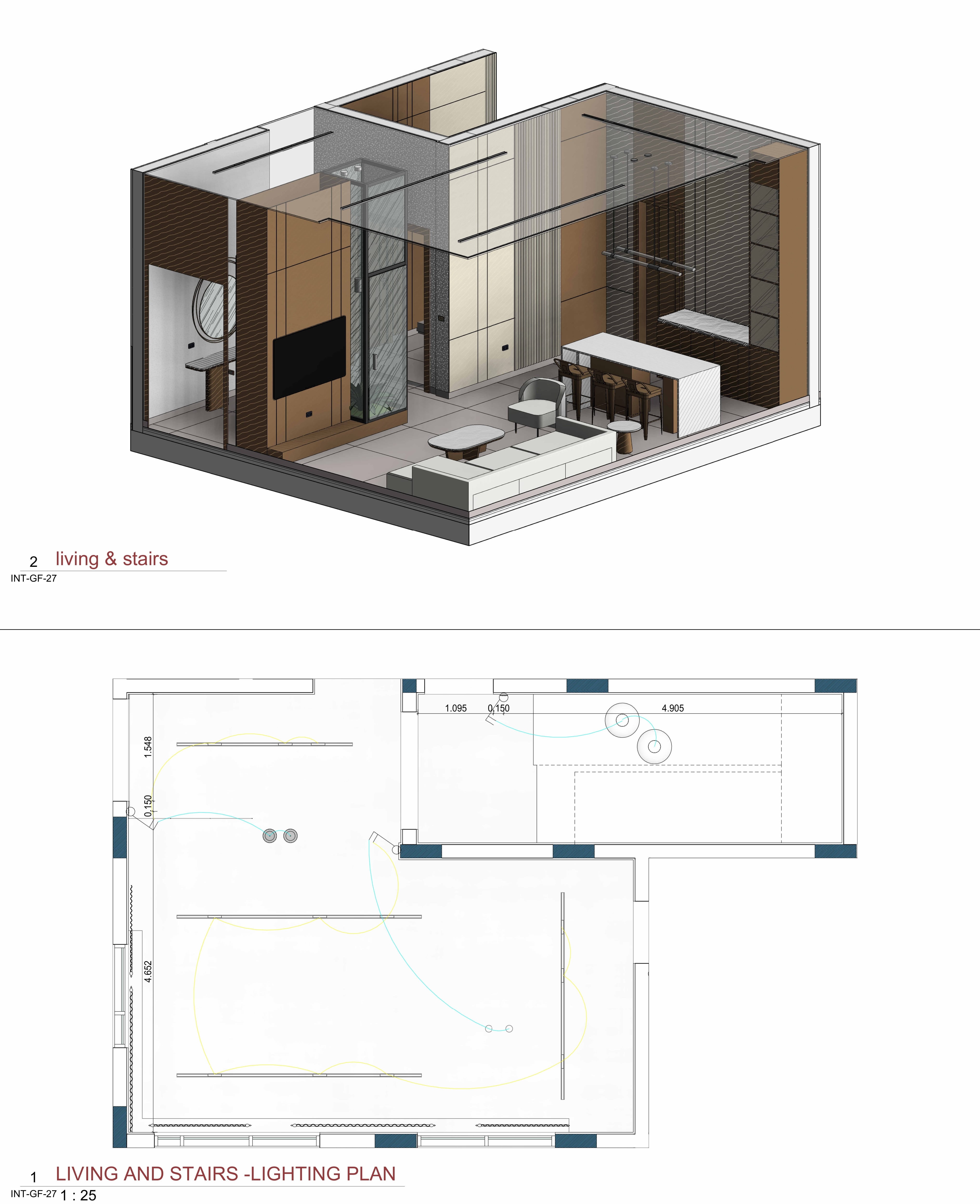 艺术风格的别墅图纸丨沙特阿拉伯吉赞丨PROP & AERMES ARCHITECTS-23
