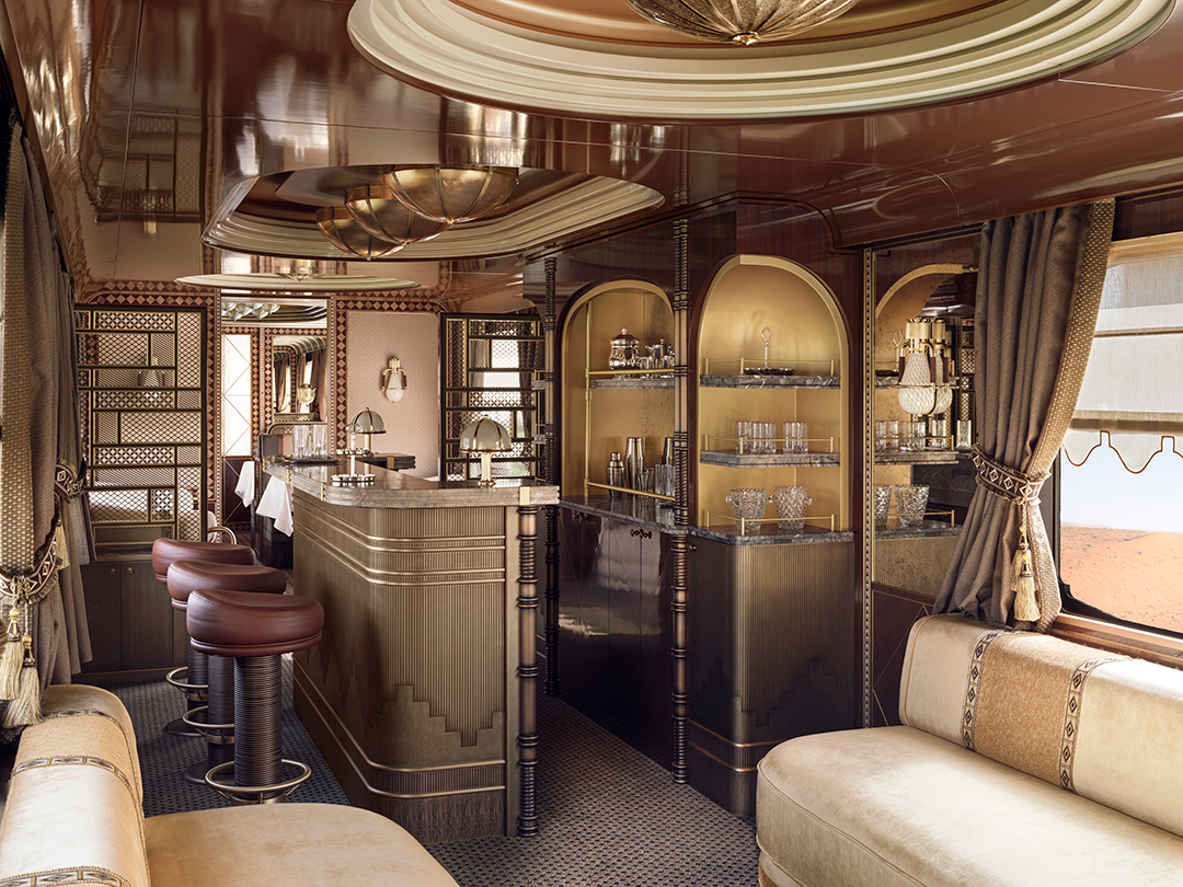 中东首列超豪华列车（Dream of the Desert）丨沙特阿拉伯利雅得丨黎巴嫩建筑师与室内设计师Aline Asmar dAmman-29