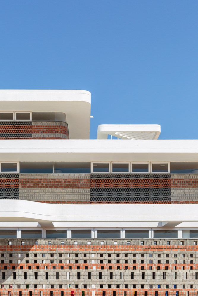 印度乡村校园新地标 | 融入本土元素的低成本绿色设计-40