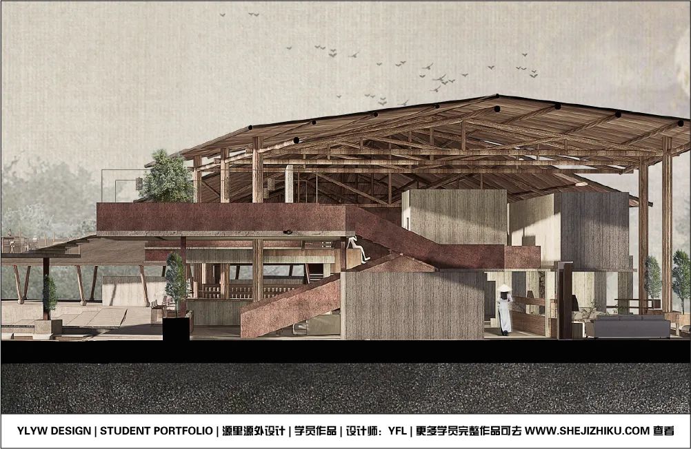 销售空间++艺术馆丨源里源外设计-41