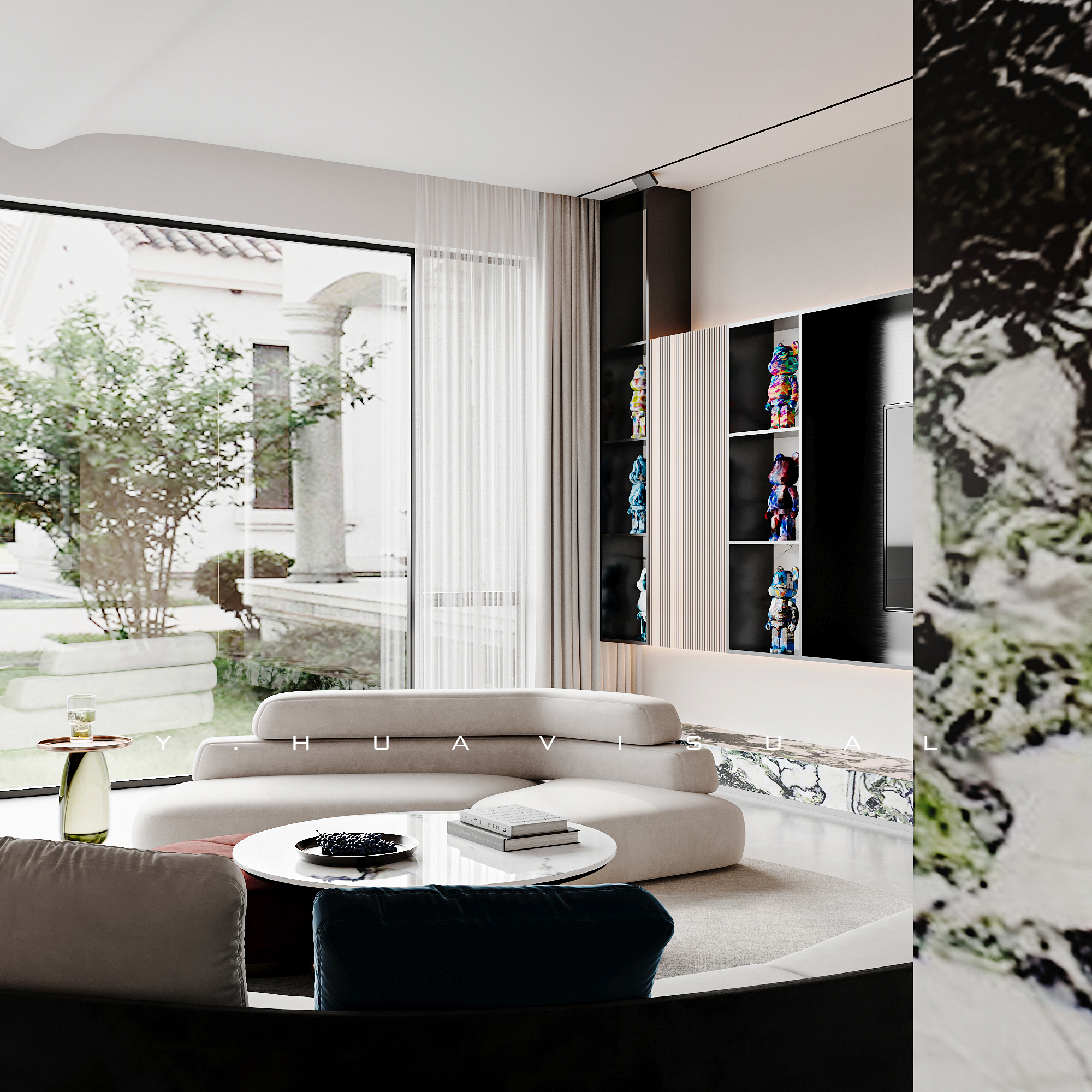 乙画视觉｜现代别墅-5