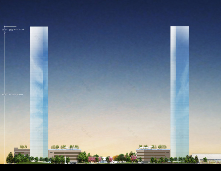 现代住宅塔楼-30