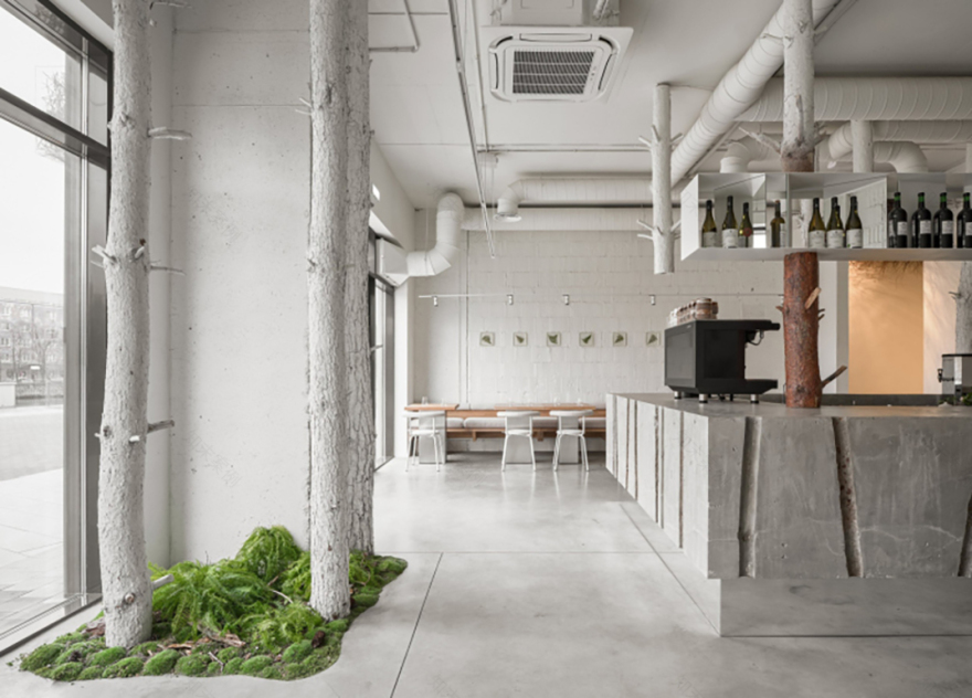 树林里的白天和黑夜概念酒吧,俄罗斯 | Space design by alinedesign studio - 酒吧餐厅 - 餐厅LOGO-VI空间设计-全球餐饮研究所-10