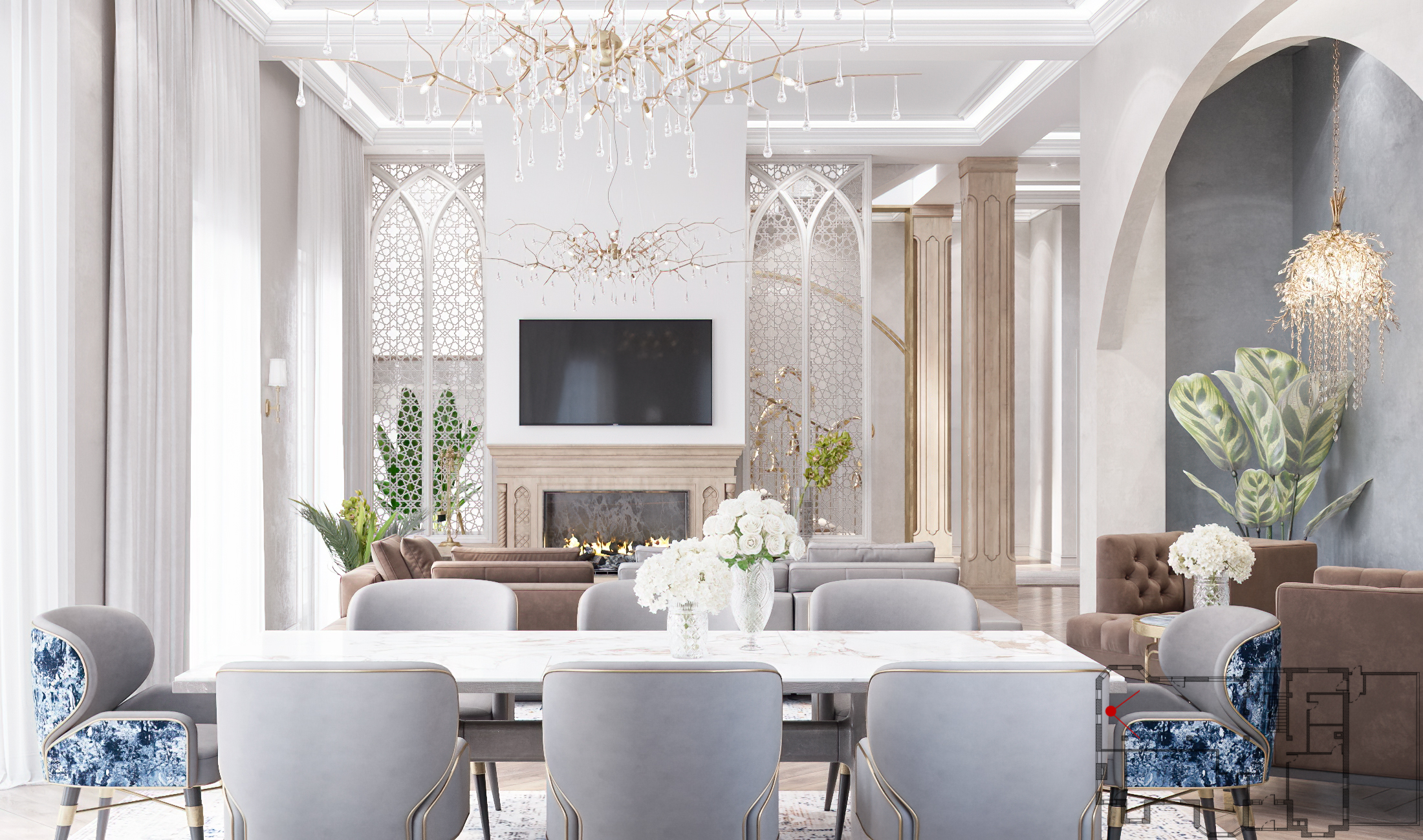 私人别墅的内部设计丨ARXSTUDIA-4