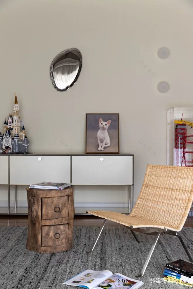 宠物博主用30万装完280㎡别墅?!3猫1可达鸭的智能理想家-44