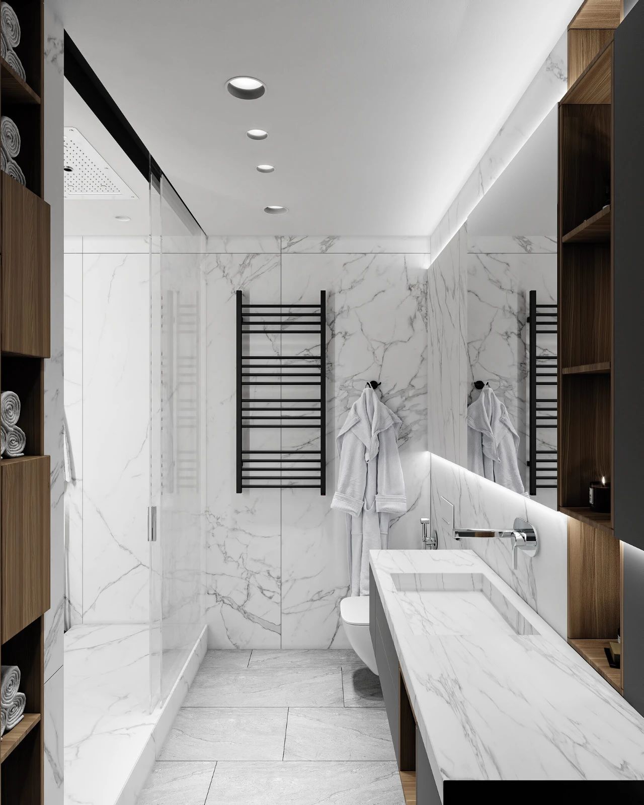 现代简约公寓设计丨MART Architects-91