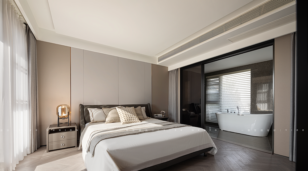 风随影动,黑白写意水墨画之居-28