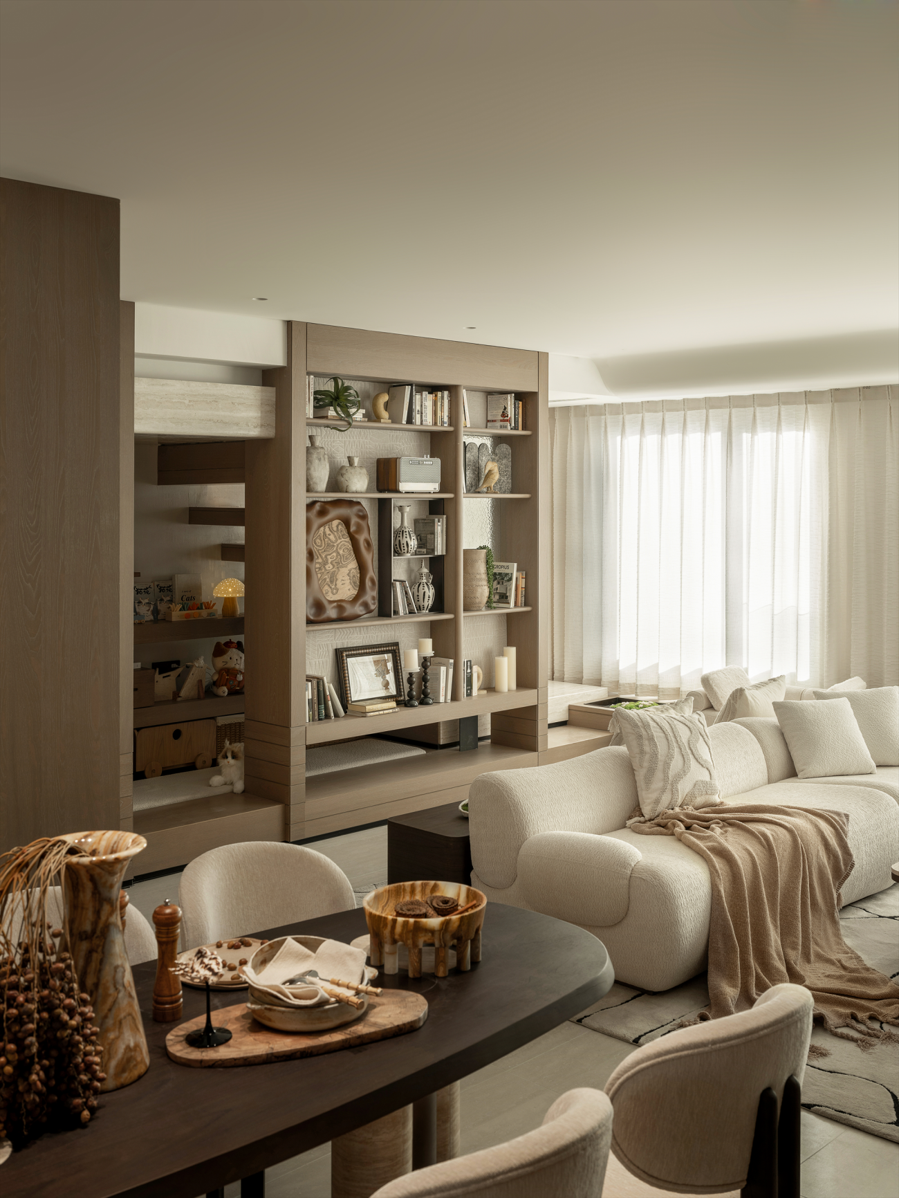 招商 · 璀璨公元样板间丨中国北京丨无隅制造-17