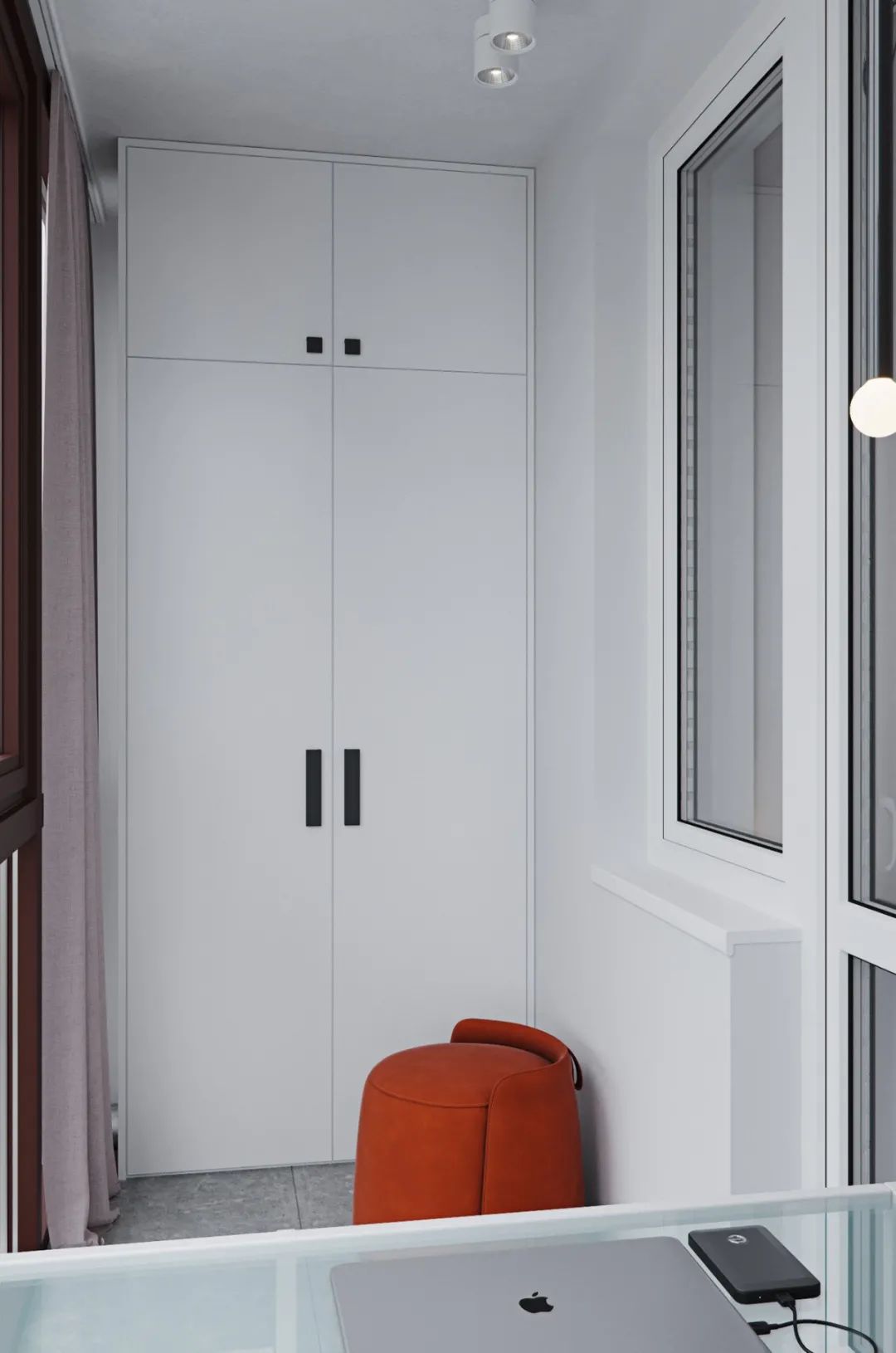 9003 studio 打造 33㎡甜美暖粉单身小宅-9