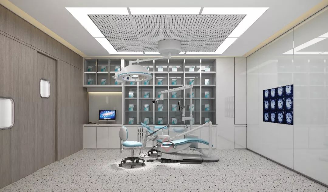 上海华尔康口腔连锁 | 现代时尚设计诠释医疗空间-43