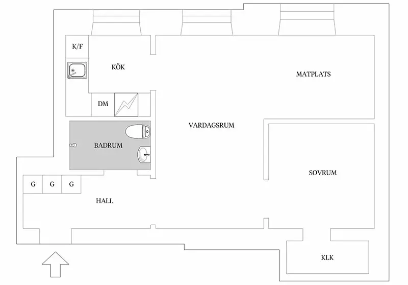 斯德哥尔摩大型工作室的玻璃卧室设计-19