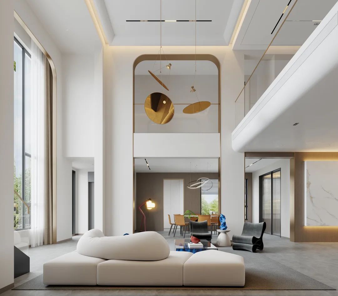 恒大金碧天下现代轻奢别墅丨尚层装饰（北京）有限公司成都分公司-54