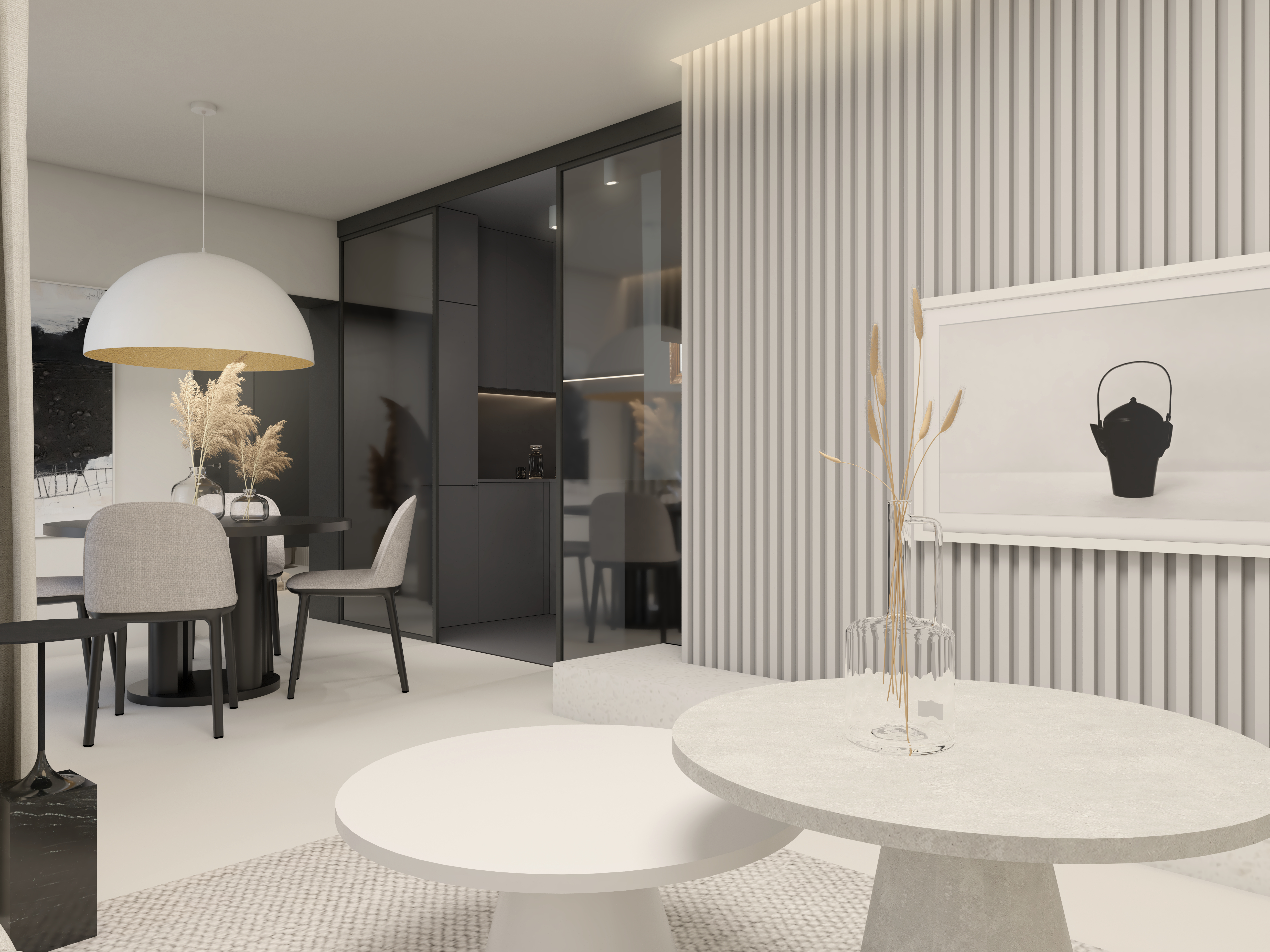 MODERN MONOCHROMATIC APARTMENT-3