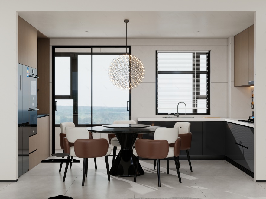 《天河学区房·时光叠影》中古风混搭家居设计丨中国广州丨广州市至雅设计装饰工程有限公司-54