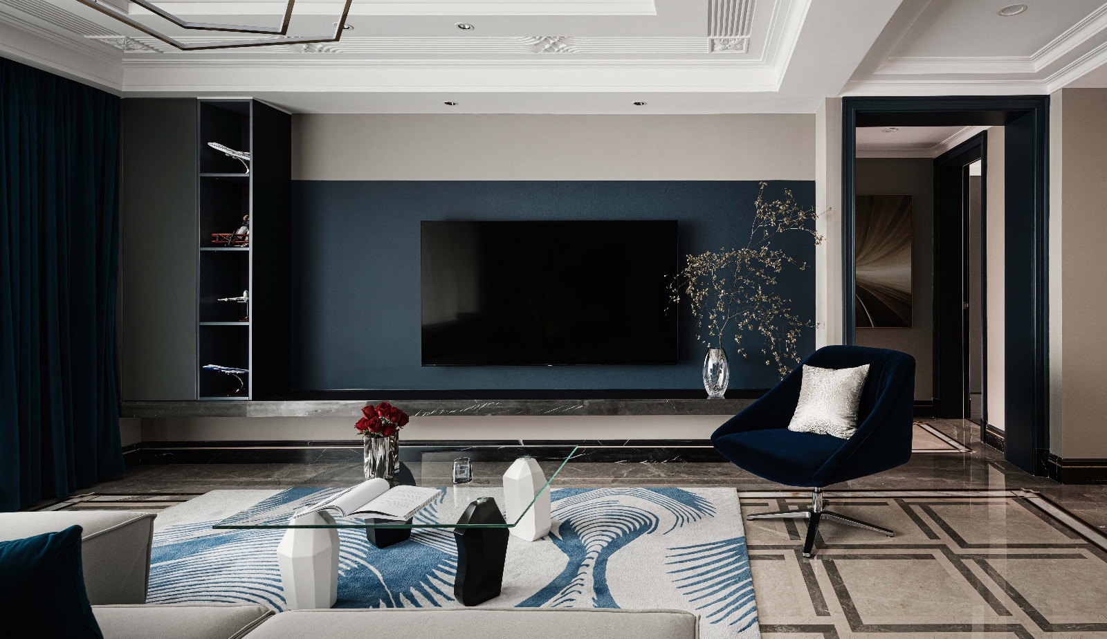 成都蓝海深空丝绒之家丨中国成都丨黎秋辰设计工作室-26