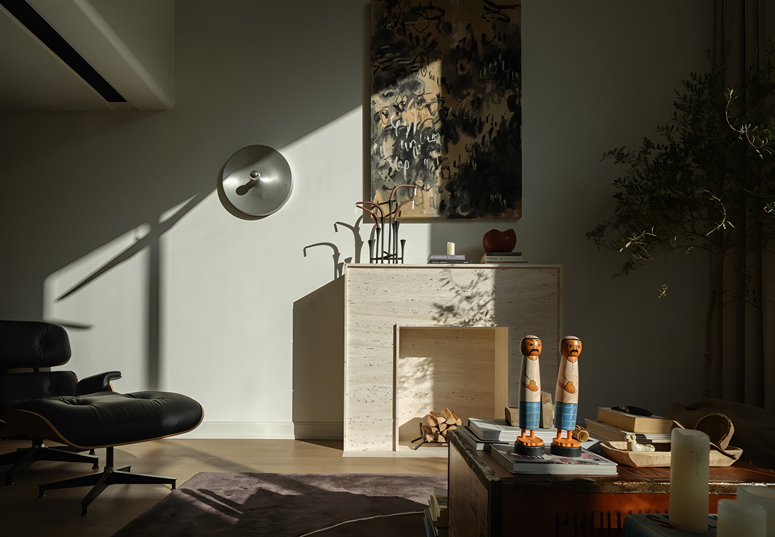 上海青浦区450㎡静谧极简 · 谭卓设计丨中国上海丨谭卓设计工作室-0