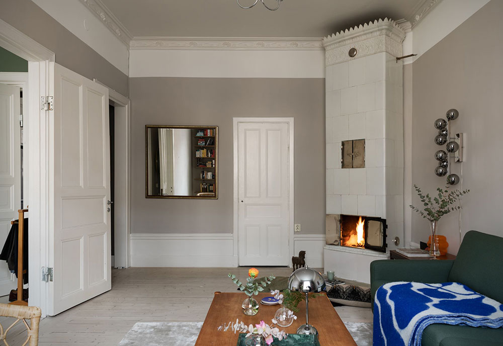 温馨舒适的斯堪的纳维亚风格公寓-10