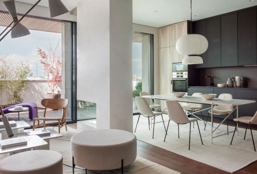 银公寓丨西班牙马德里丨Morgan Studio-68