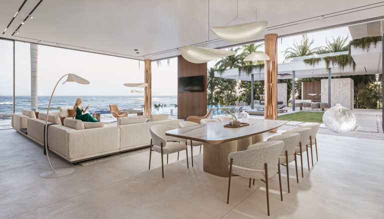 迈阿密独栋住宅室内设计丨美国迈阿密丨3Arch Design-32