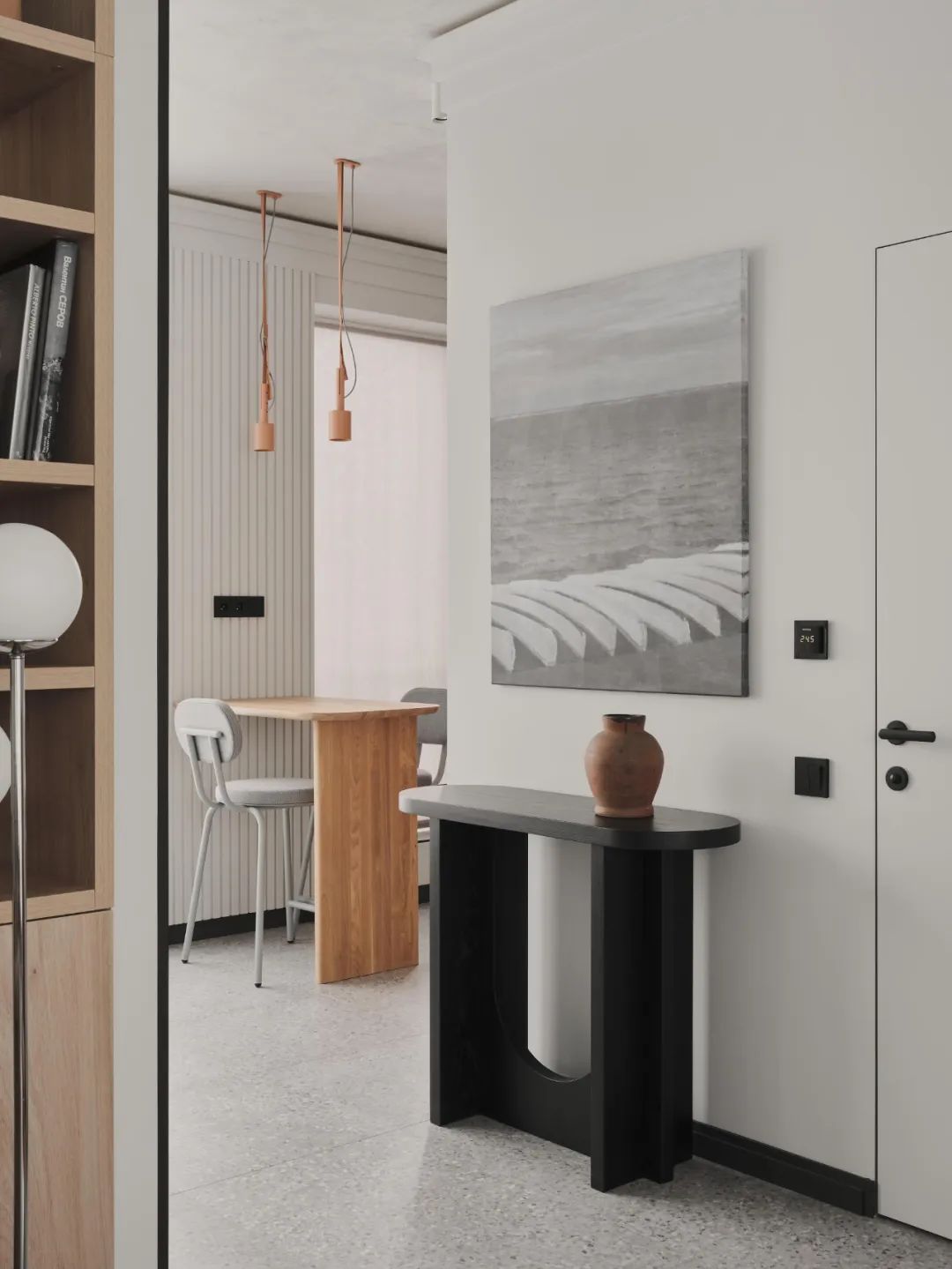 全景玻璃 77㎡舒适公寓丨Alexandra Chigintseva-0