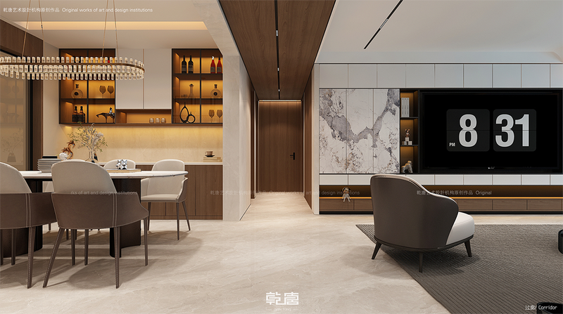 沈阳华润荣华府现代私宅设计丨中国沈阳-18