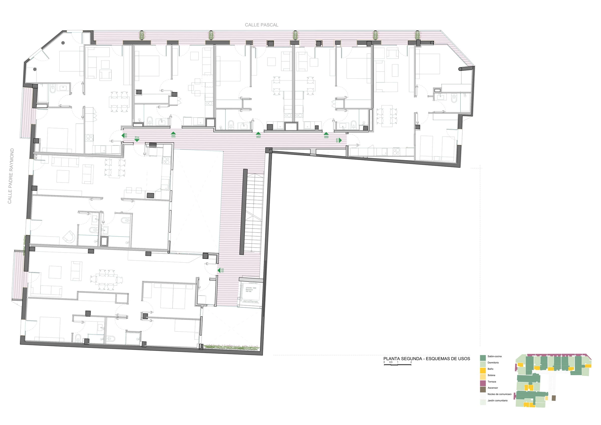 绿意盎然的城市花园——西班牙 Las Palmas de Gran Canaria 公寓设计-28