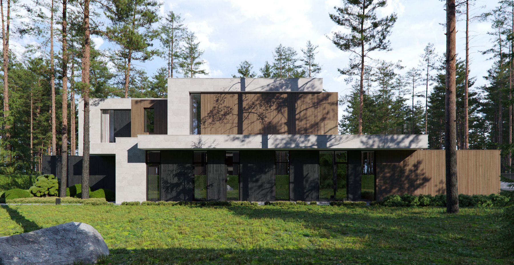 Country house in the Nikolina gora village Alexandra Fedorova-2