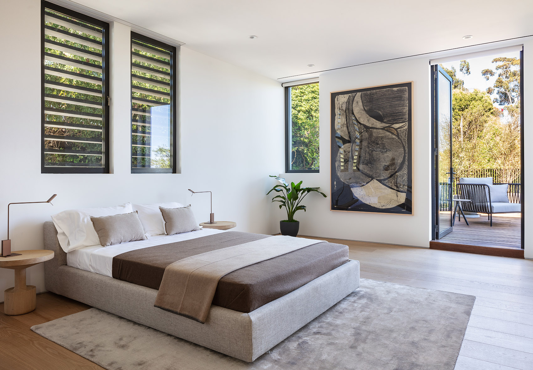 带有悬挑泳池的住宅,洛杉矶 / Standard Architecture-61