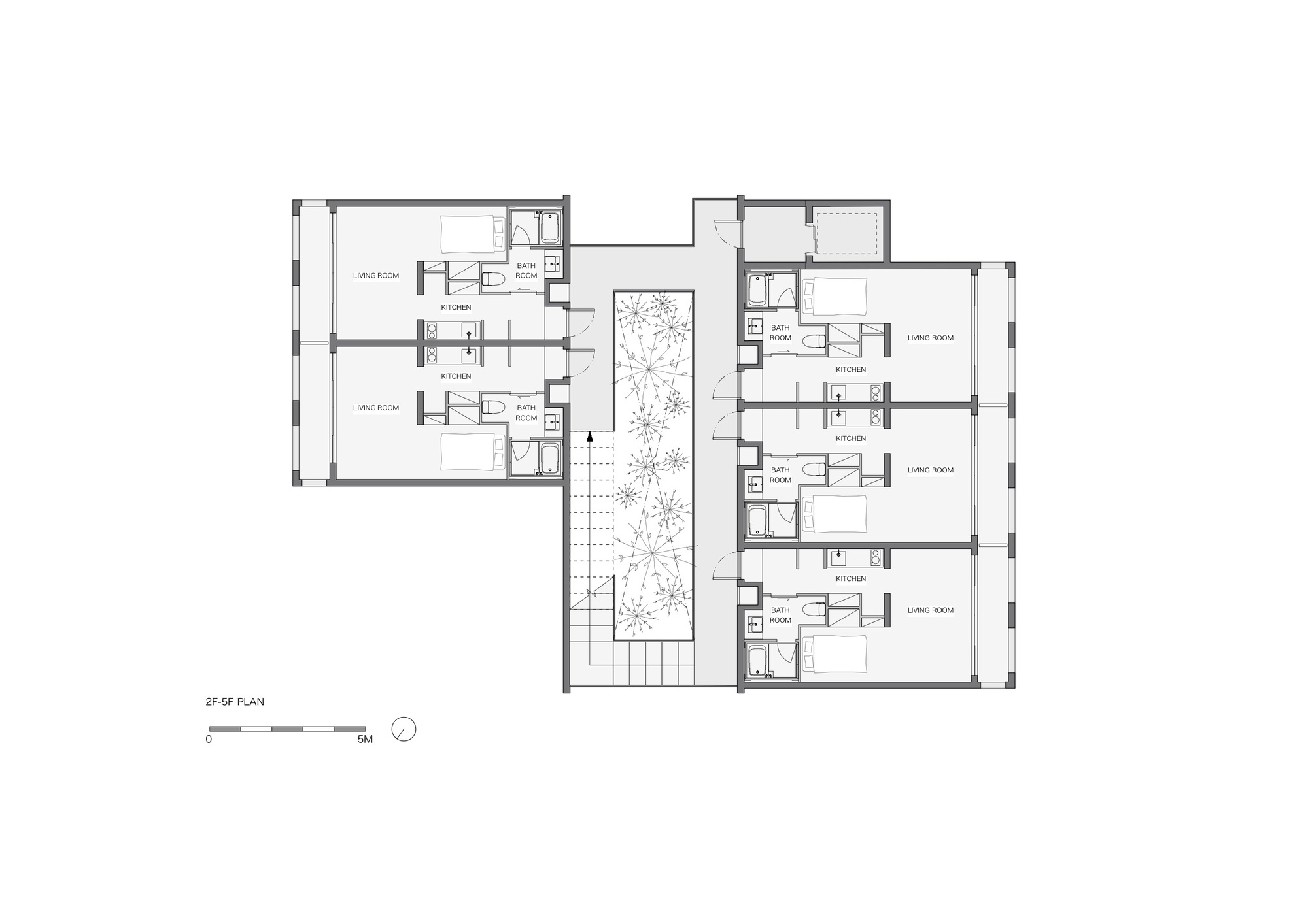 N 公寓丨日本丨Yohei Kawashima Architects-48