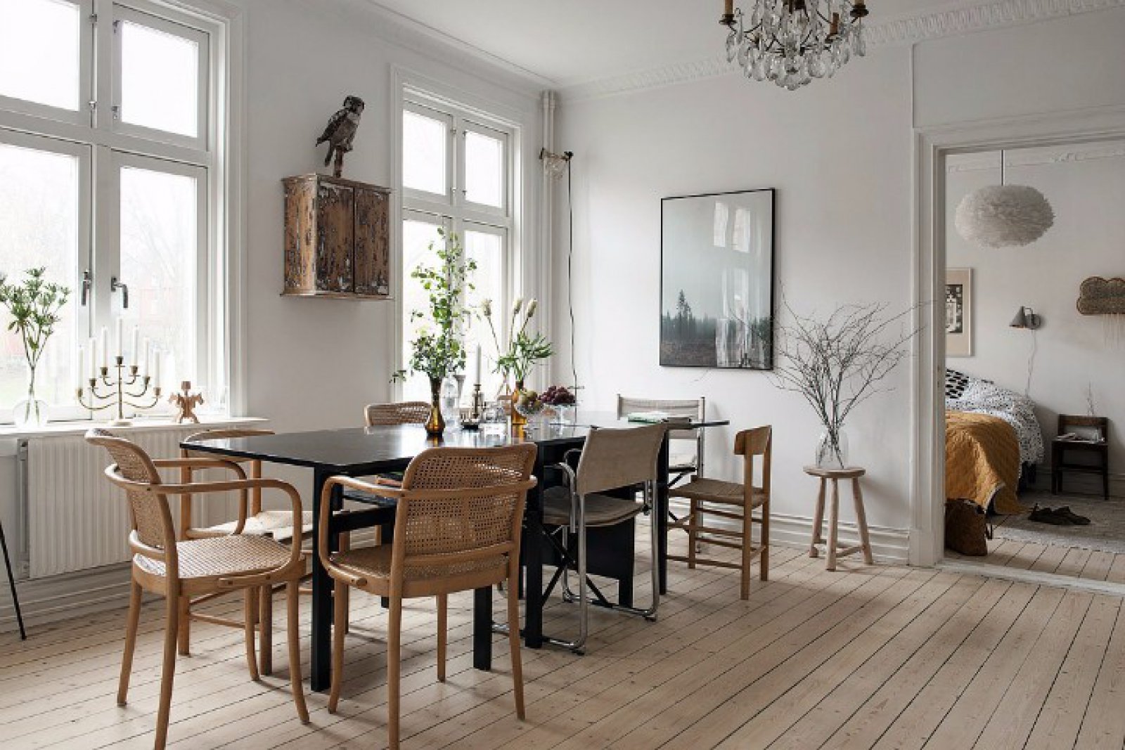 国外超美纯白北欧风住宅-10