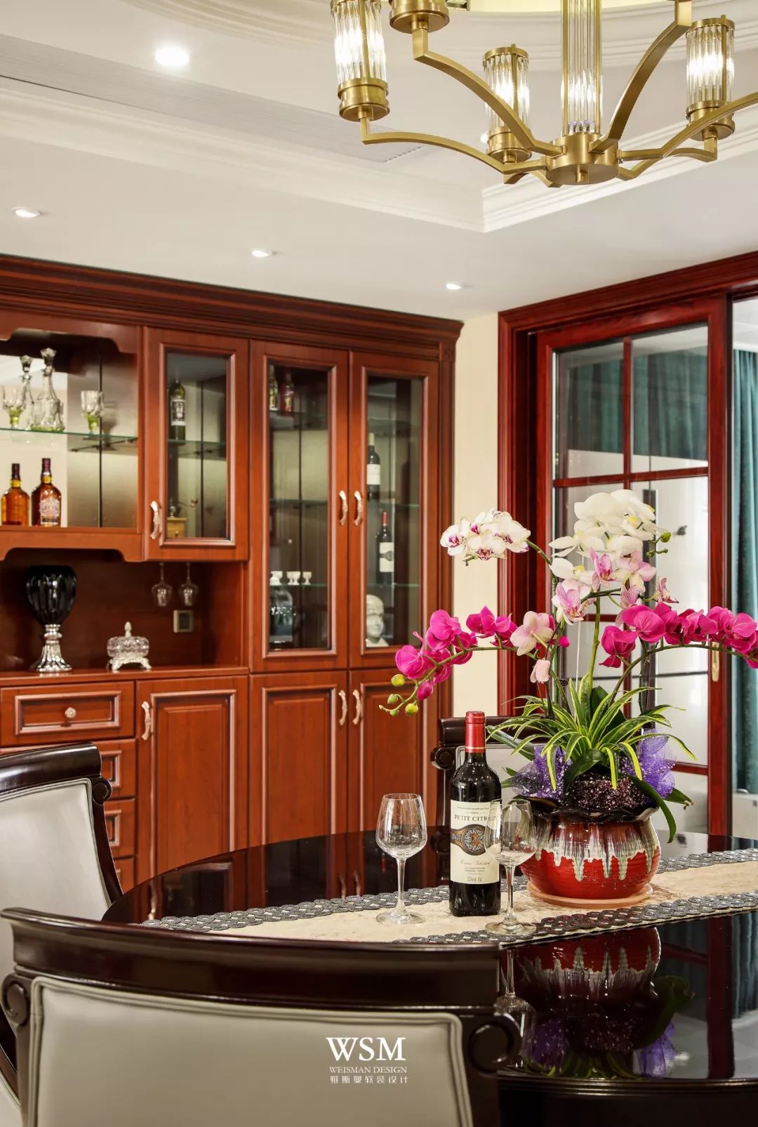 悠然美居 | 金御华府 140 平米美式风格全案设计-28