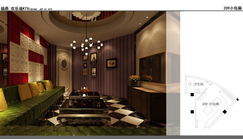 福鼎欢乐迪 KTV丨陈建春|线索 DESIGN-21