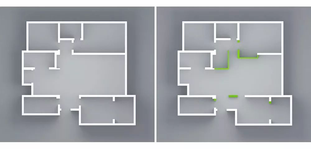 龙泰国际 180㎡户型大改造 | 设计师如何让资源重新整合分配-17