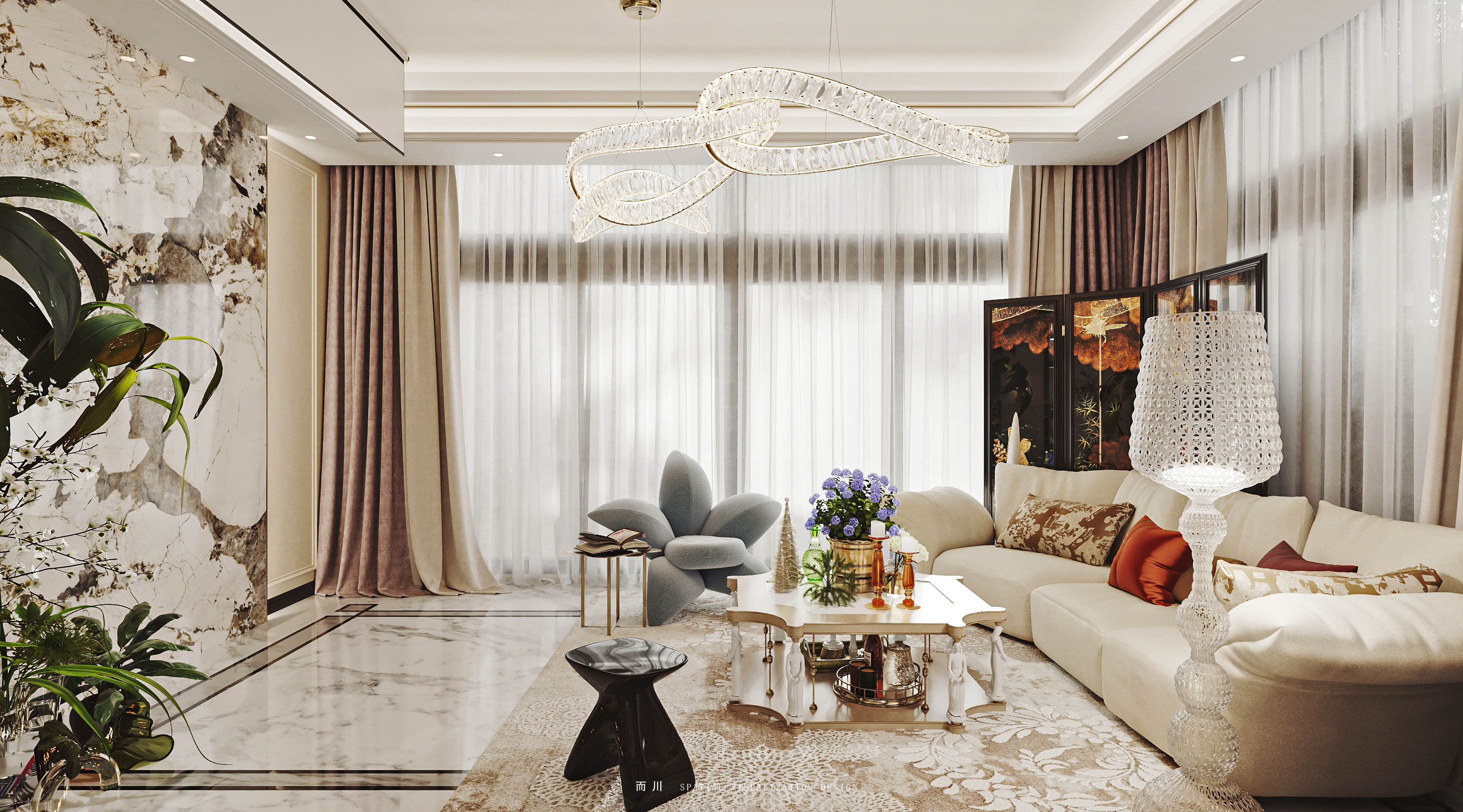 现代意式丨魔方空间设计-12