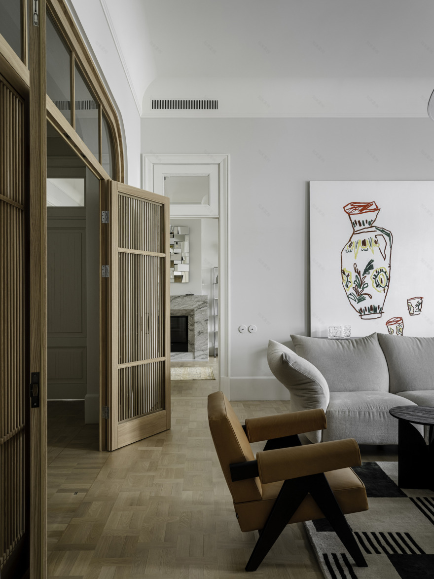 老房子里的现代公寓丨Blockstudio-29