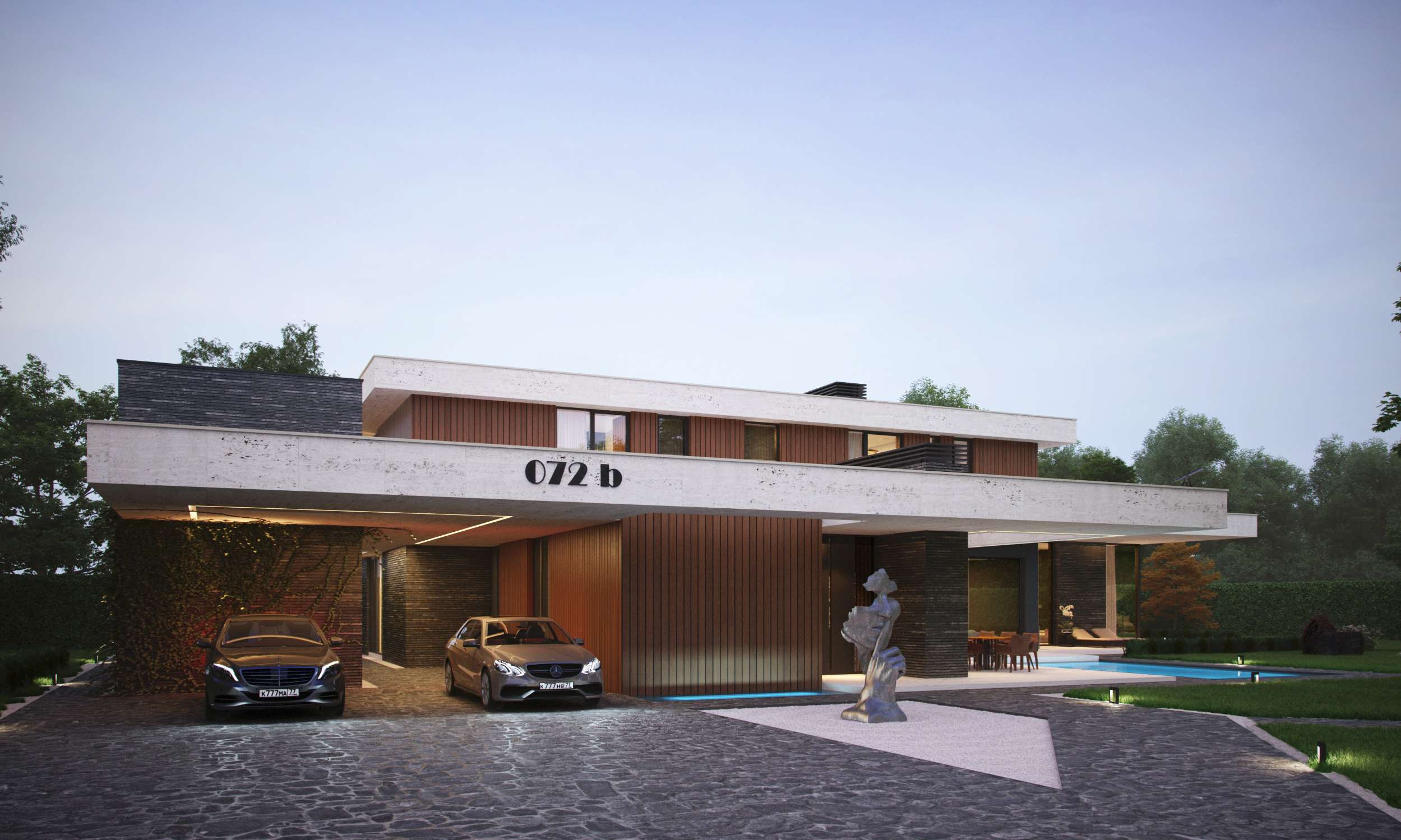 Country house in the village Renaissance Alexandra Fedorova-5