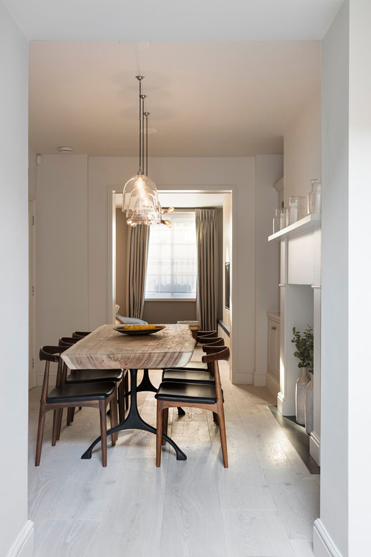 伦敦切尔西优雅复古现代家居设计-27