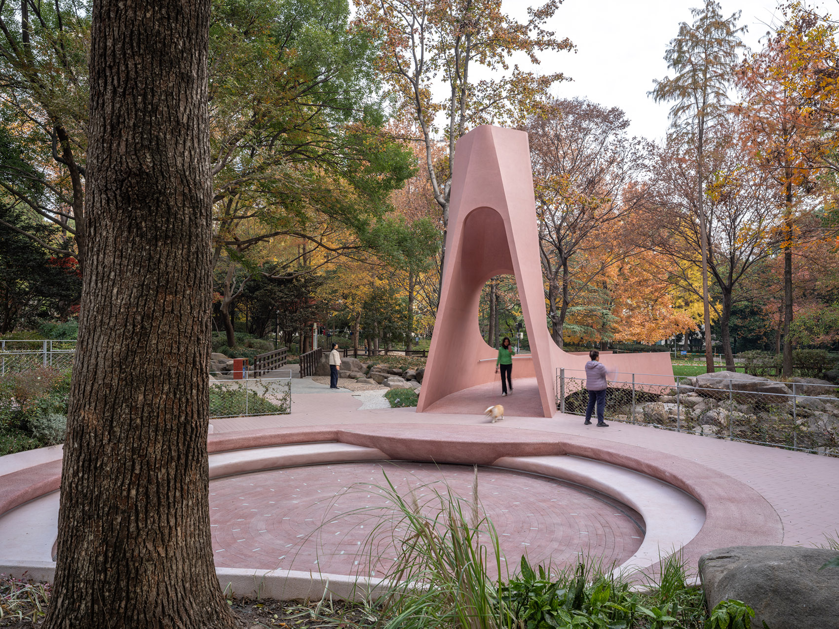 上海华山绿地步行桥（囍桥）丨中国上海丨HCCH合尘建筑-78