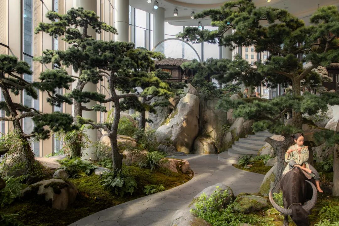 JLC金陵中環|从水墨画境走入自然草木-29