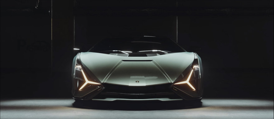 兰博基尼Sián(奇安)电脑生成图像-7