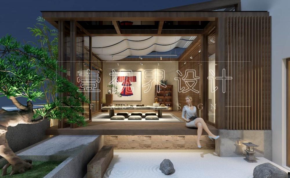 山水湖滨空中别墅,打造精致高级室内空间-20