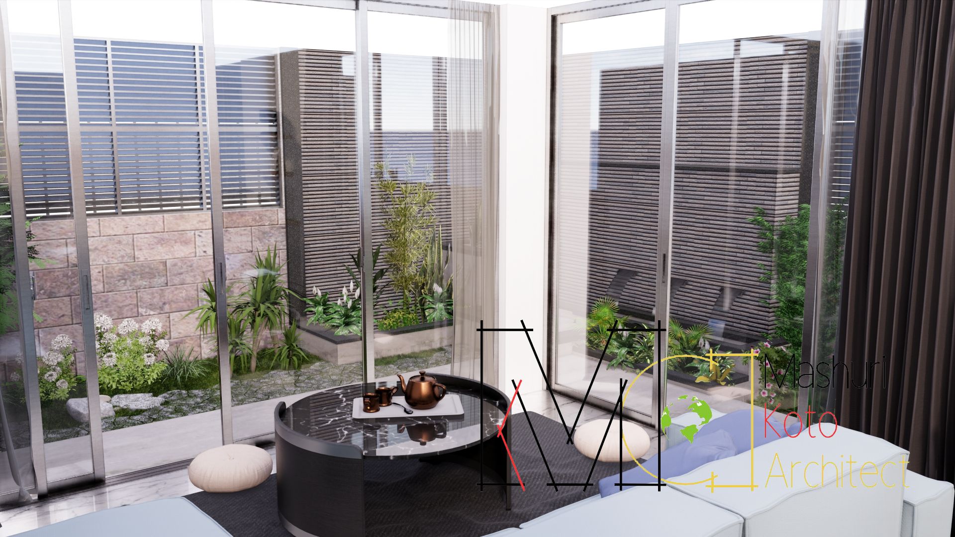 Apartment Spatial Arrangement Design - Qatar-10