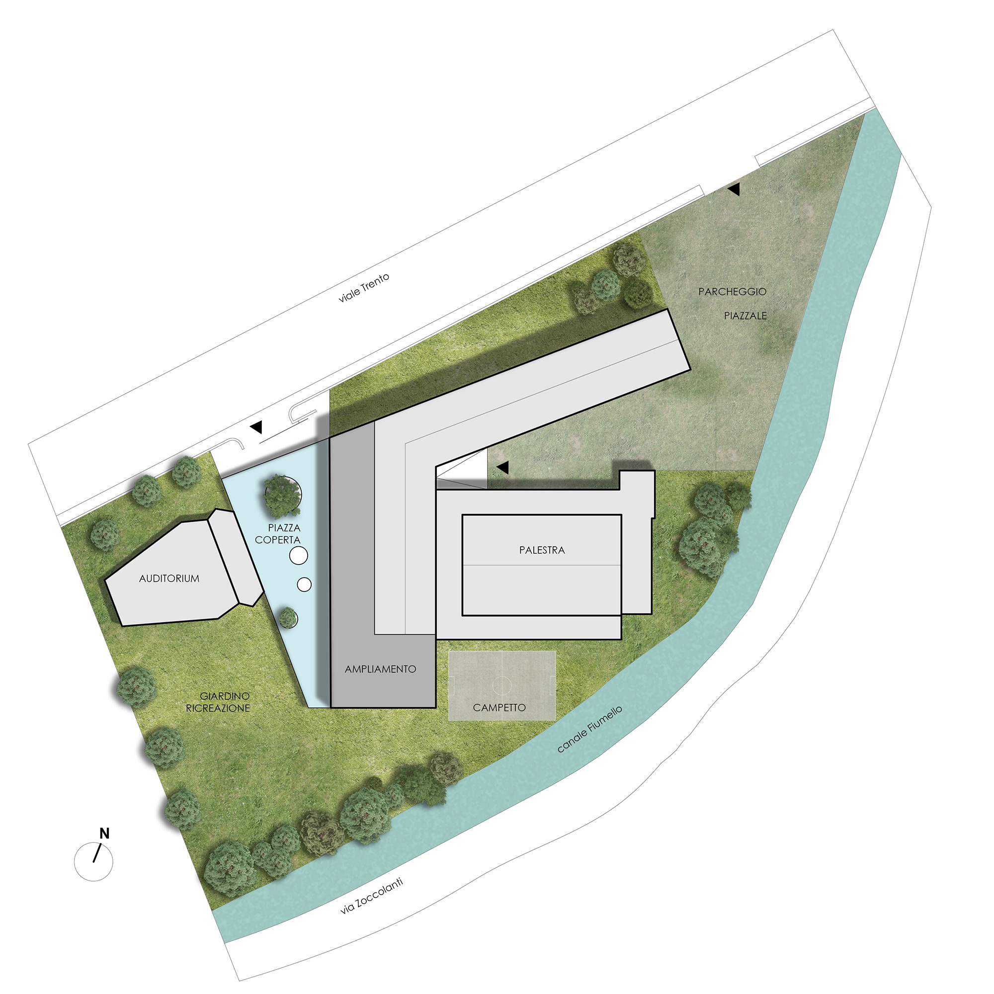 2015 年建造的中学校舍室内设计解读-1