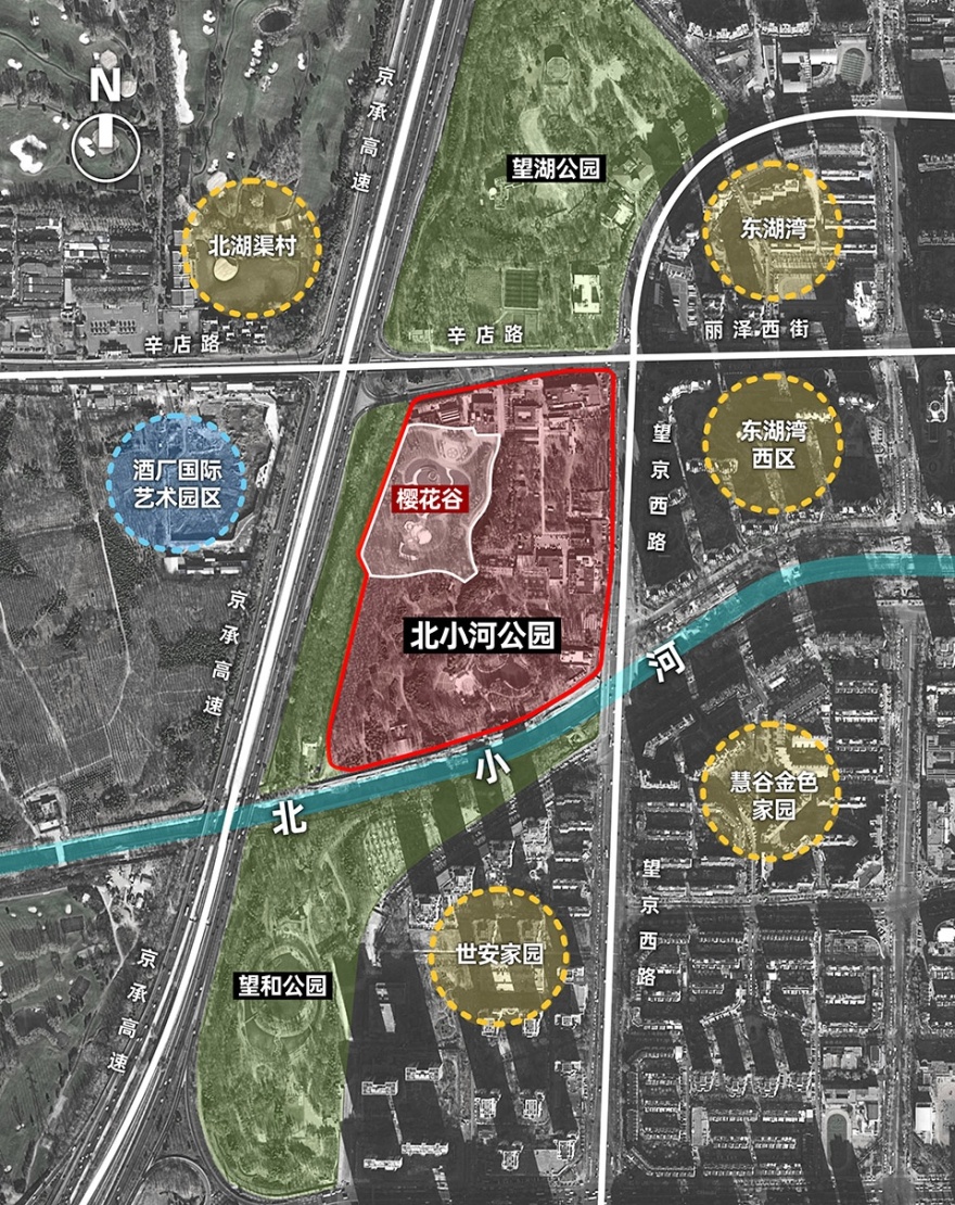 花漾之境:北小河公园樱花谷环境改造提升设计丨中国北京丨埊木设计(CAFA·A城市艺术创新中心)-12