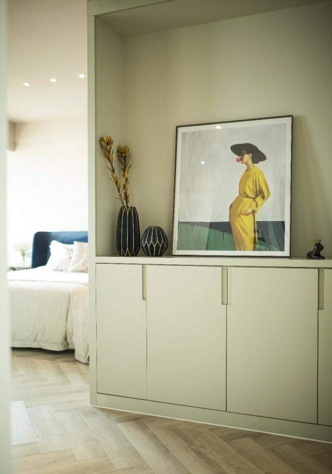 90 后小姐姐的现代独居空间 | 拆墙扩景,主卧套房,黑白书房-24